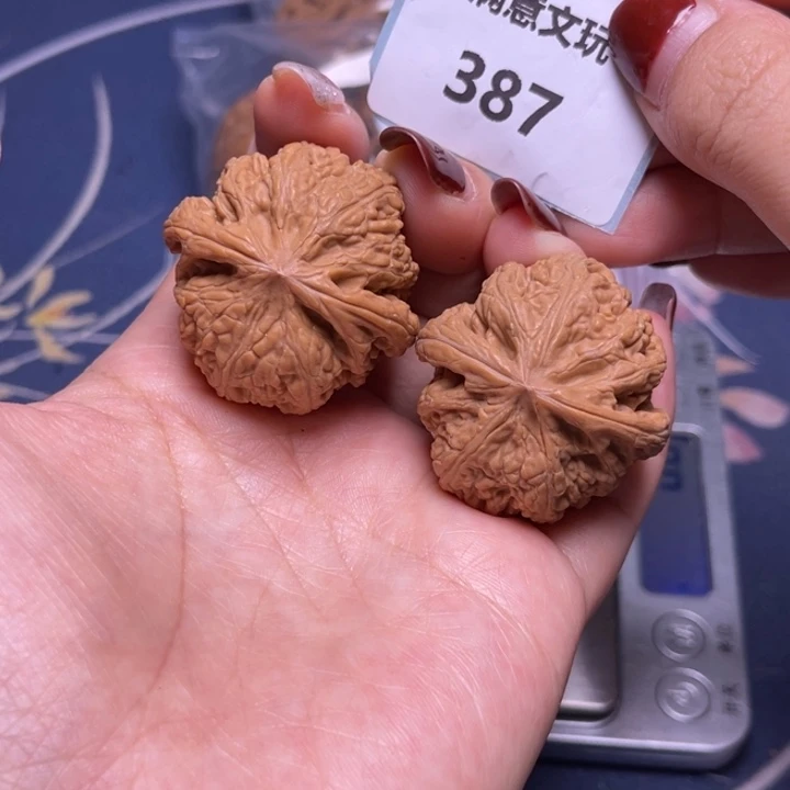 文玩核桃把件粗筋35.387