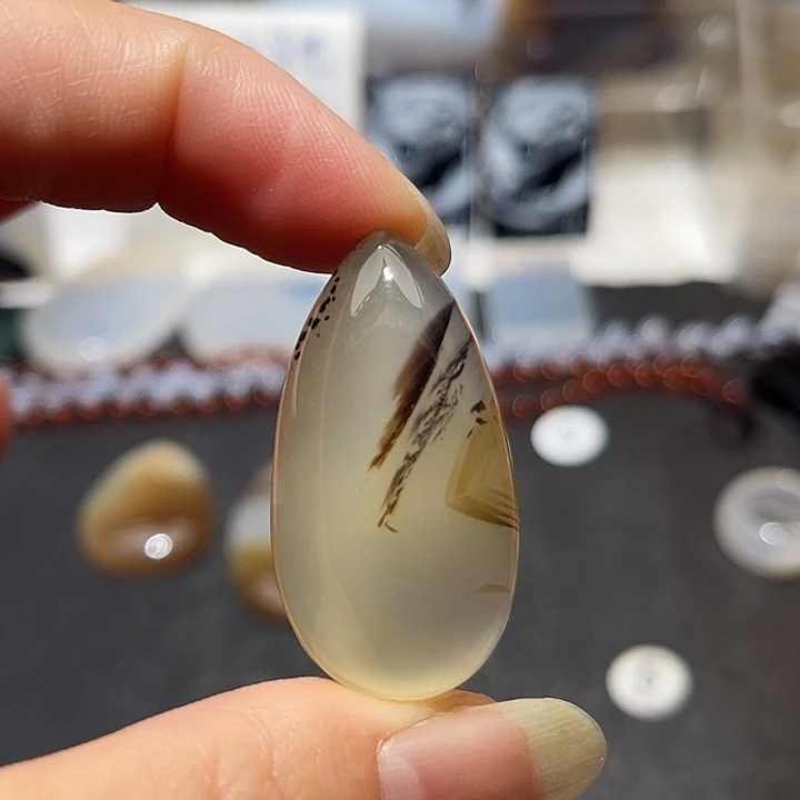 玛瑙/玉髓未镶嵌吊坠(不含链)