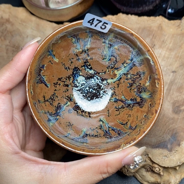 茶盏建窑建盏主人杯475