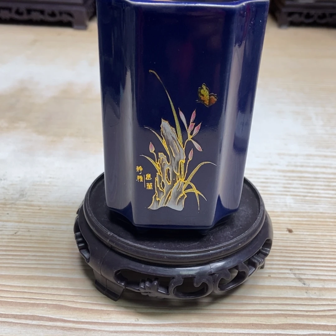 瓷片陶瓷花盆陶瓷艺术