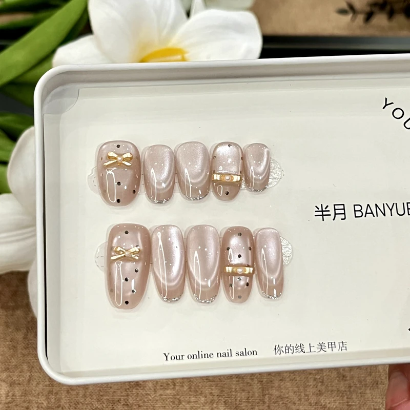 【夏日露蝉】LeGe Nail 精选爆火纯手工显白气质穿戴美甲163