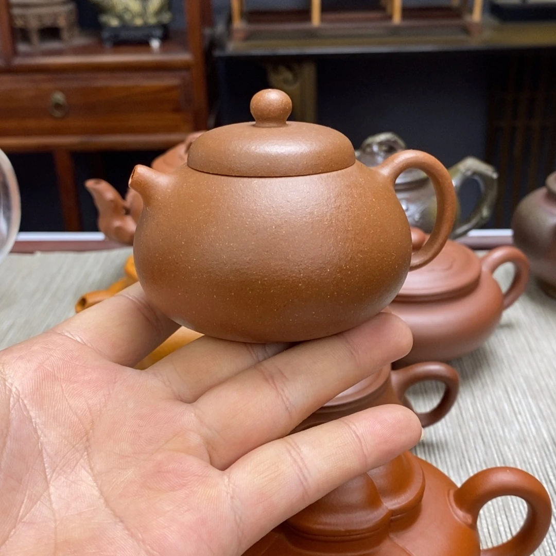 紫泥茶壶微瑕容量150