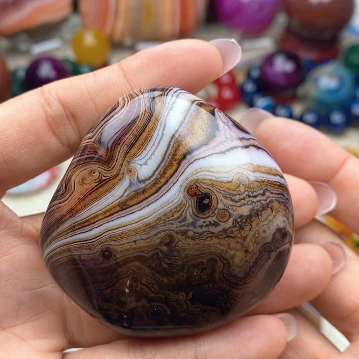 欧***叶玛瑙/玉髓未镶嵌颈饰