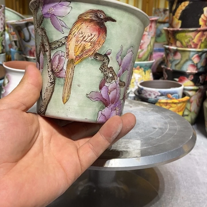 景德镇艺术手绘作品