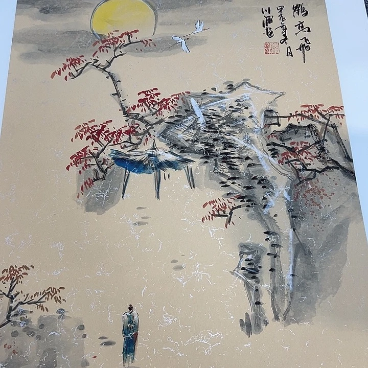 手绘作品全场放大漏出