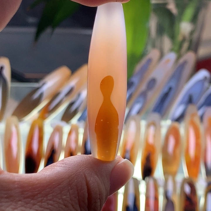 未镶嵌玛瑙/玉髓珠宝半成品29