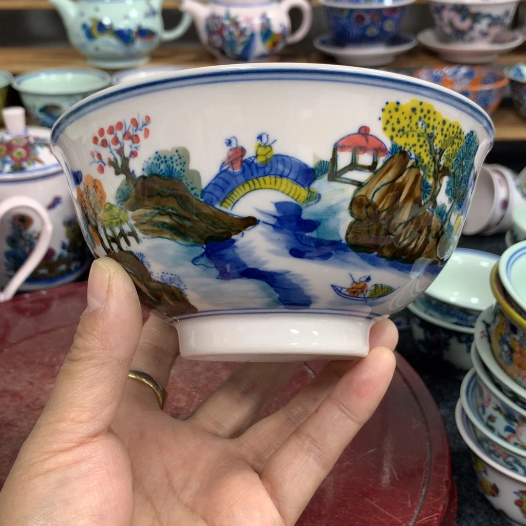 摆件景德镇陶瓷 碗 杯 盘 碟