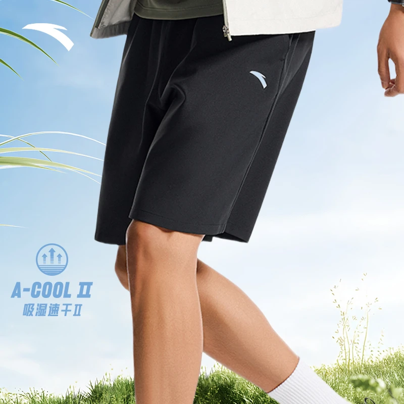 安踏运动裤短裤男款夏季男士短裤爆款2025新款速干梭织跑步