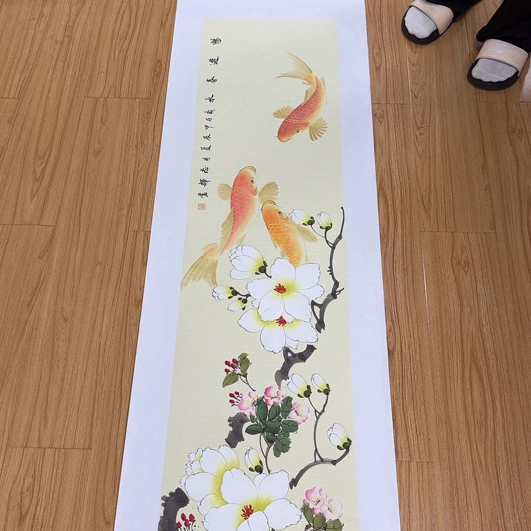 国画国画作品山水花鸟