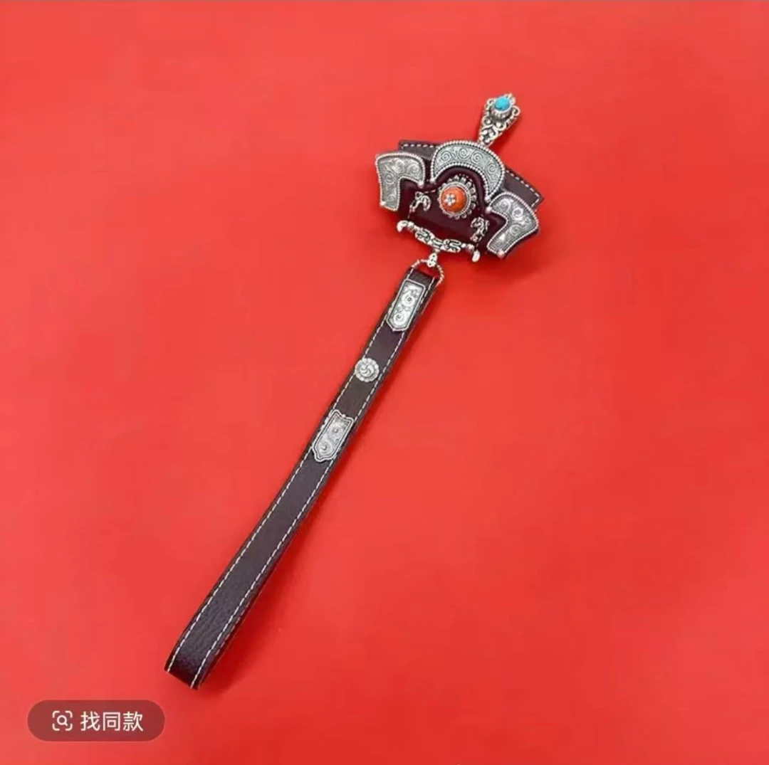 【新疆西藏包邮】藏式钱包民族风链钛钢国潮配饰钱包挂件