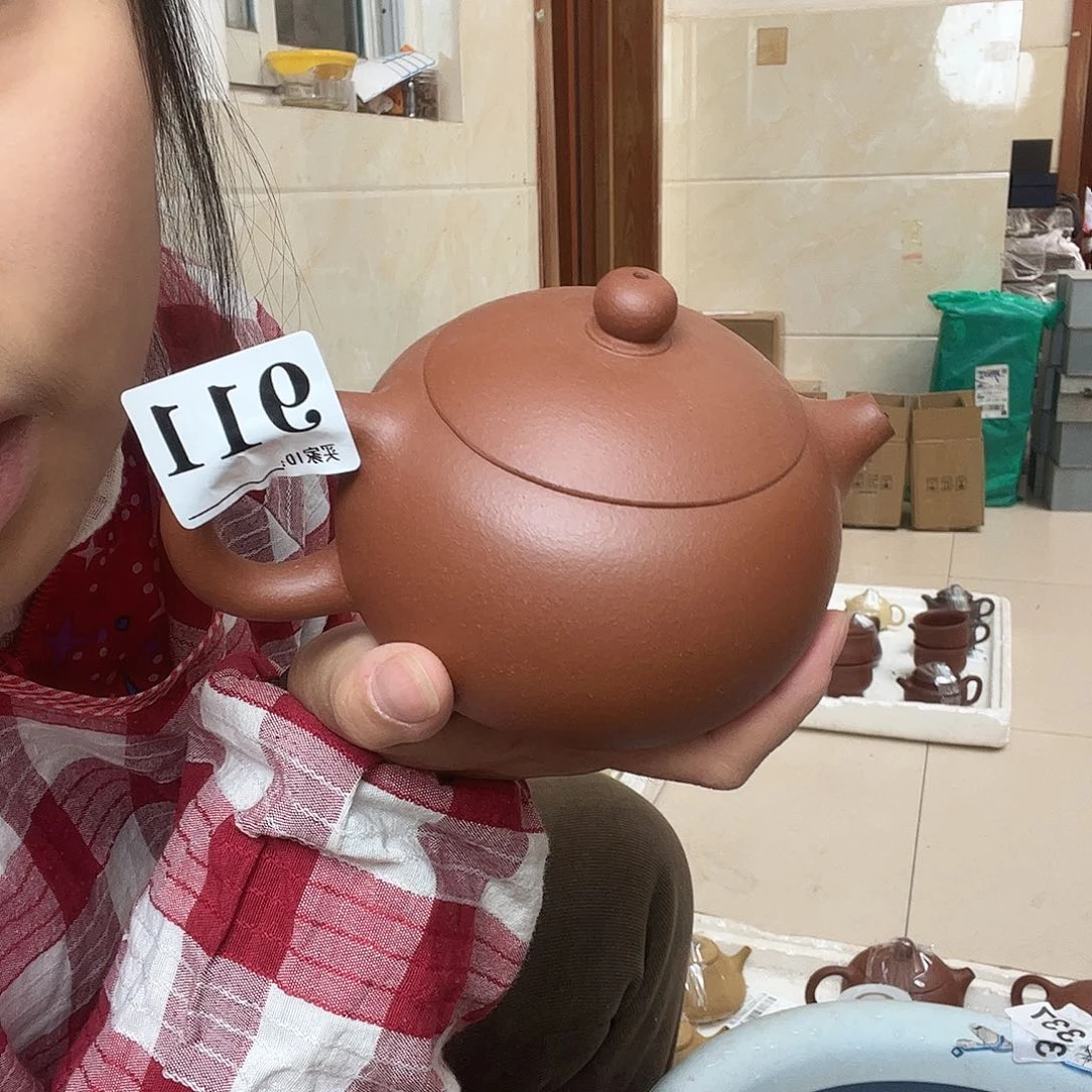 紫砂茶壶降坡泥瑕疵400cc