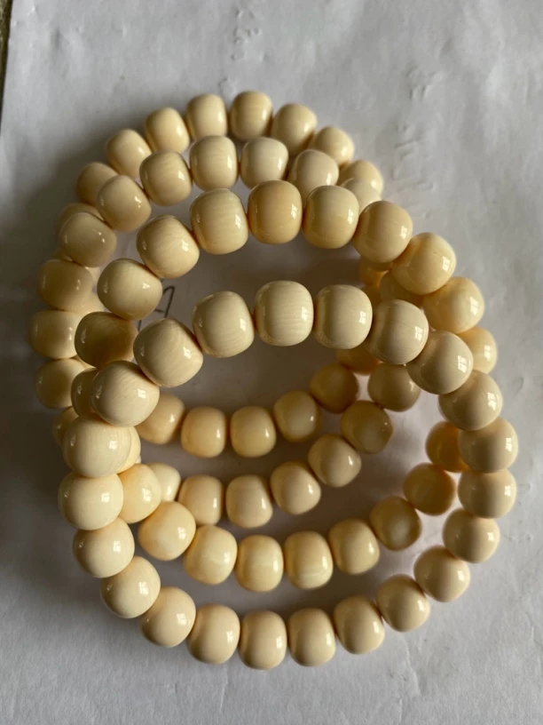 猛犸象牙手串10x9毫米22920象牙猛犸猛犸手串老型