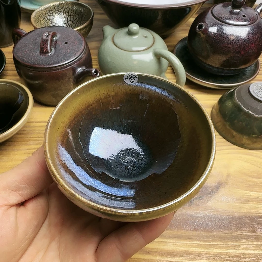 茶盏建窑建盏茶器260