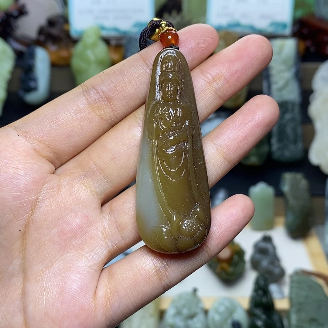 颈饰未镶嵌和田玉