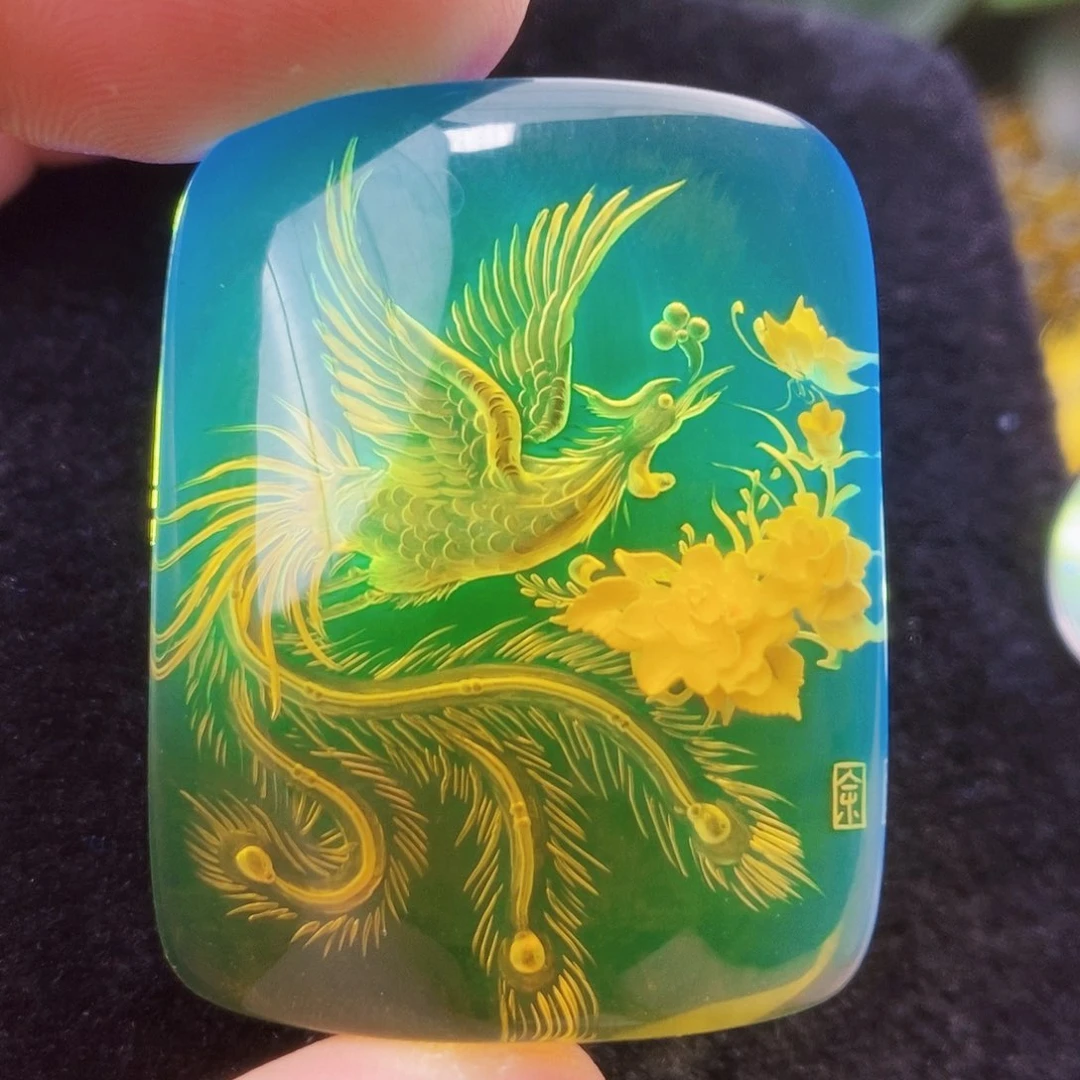 【闪购商品】蓝珀吊坠(不含链)未镶嵌