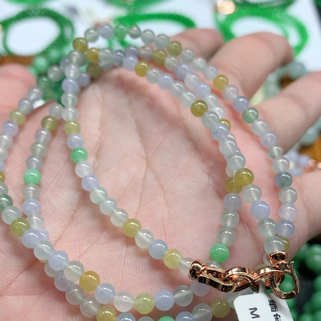 未镶嵌手链翡翠翡翠