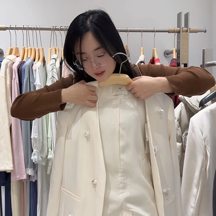 银鼠毛聚酯纤维L码