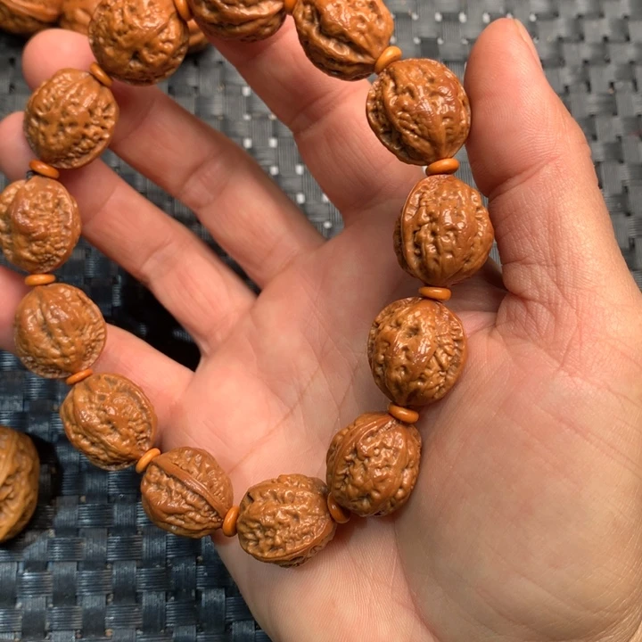 吊坠文玩核桃蛤蟆背手串