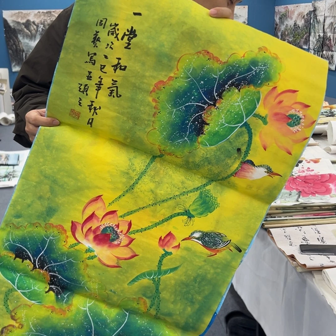 国画国画作品纯手绘欣赏