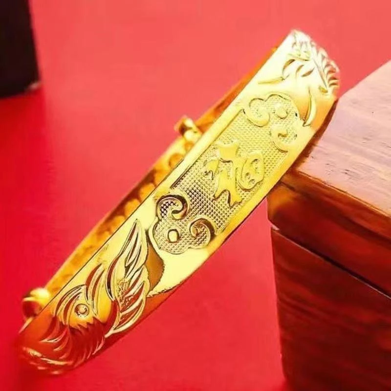 黄铜手镯 满天星推拉手镯调节铜推拉首饰时尚首饰饰品经典