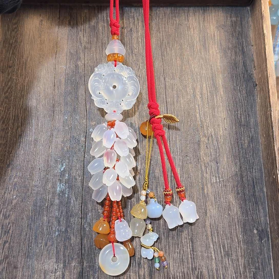 玛瑙/玉髓挂件未镶嵌星****海