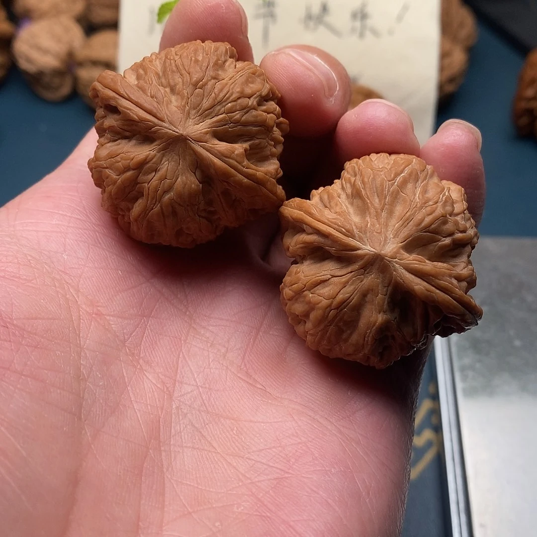 文玩核桃磨盘38全品