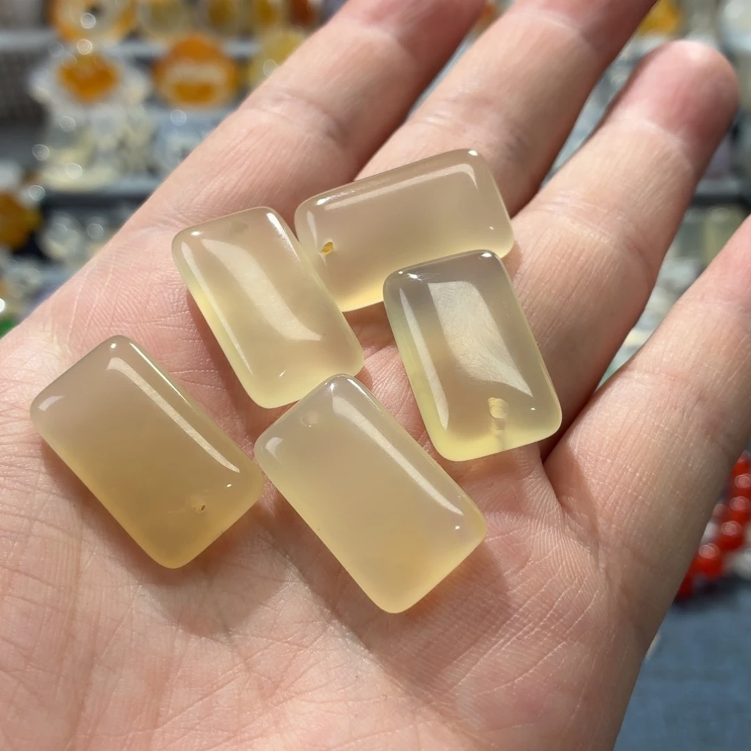 玛瑙/玉髓未镶嵌吊坠(不含链)