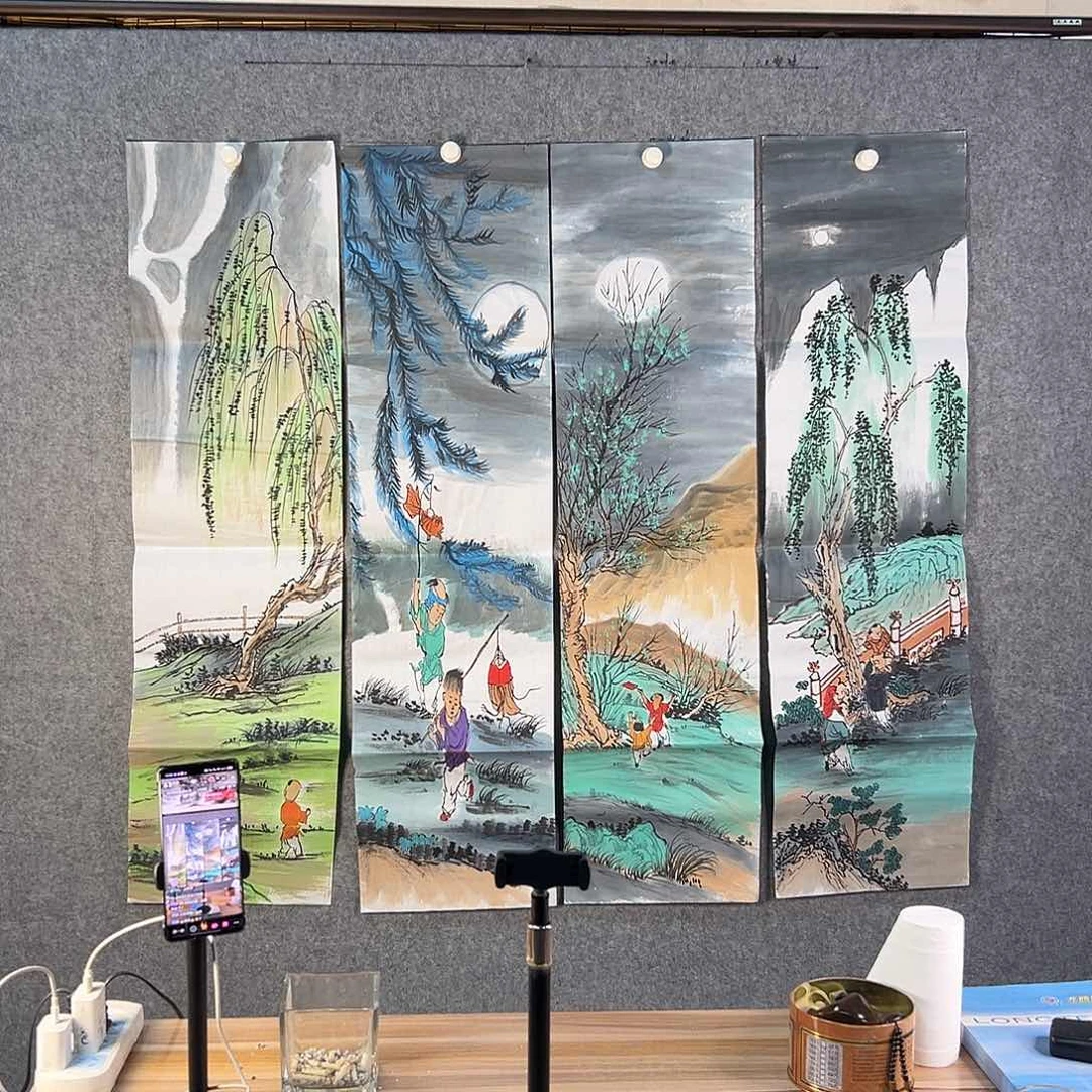 国画775 牡丹花是世界著名花卉