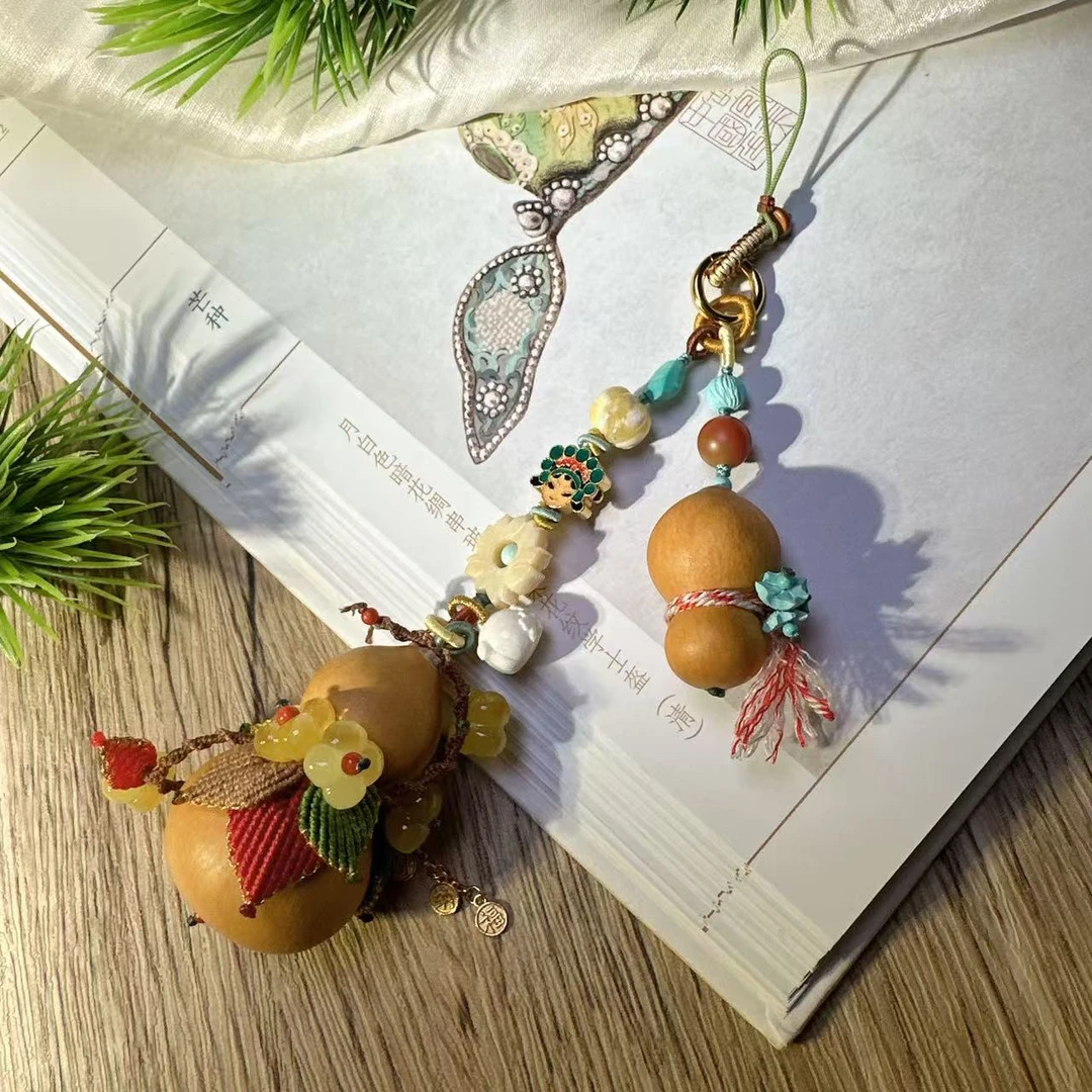 925银木质银制品 【桦雅珠宝】925银多宝挂饰-Y408-自发