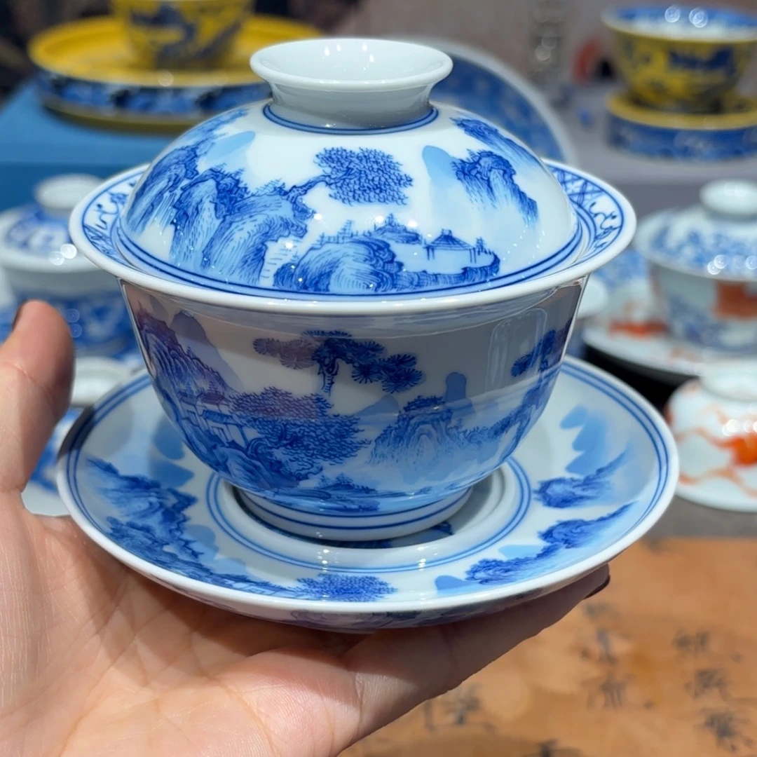 手工手绘陶瓷茶具