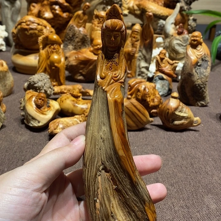 柏木（崖柏）黑油观音