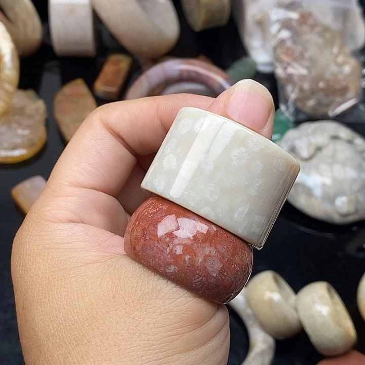 石***头硅化玉未镶嵌颈饰