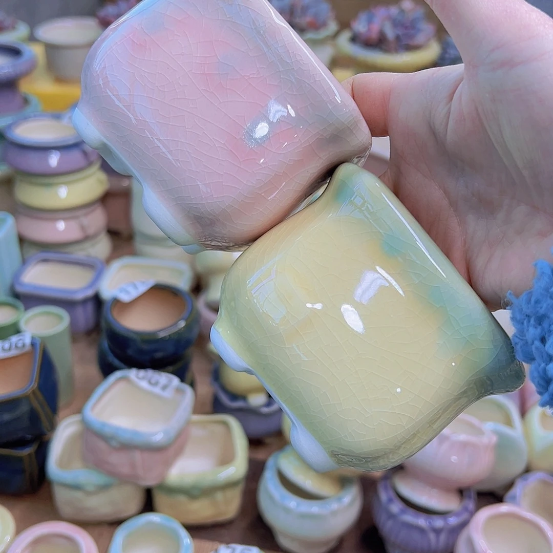 红陶陶瓷花盆当场凑满12包邮