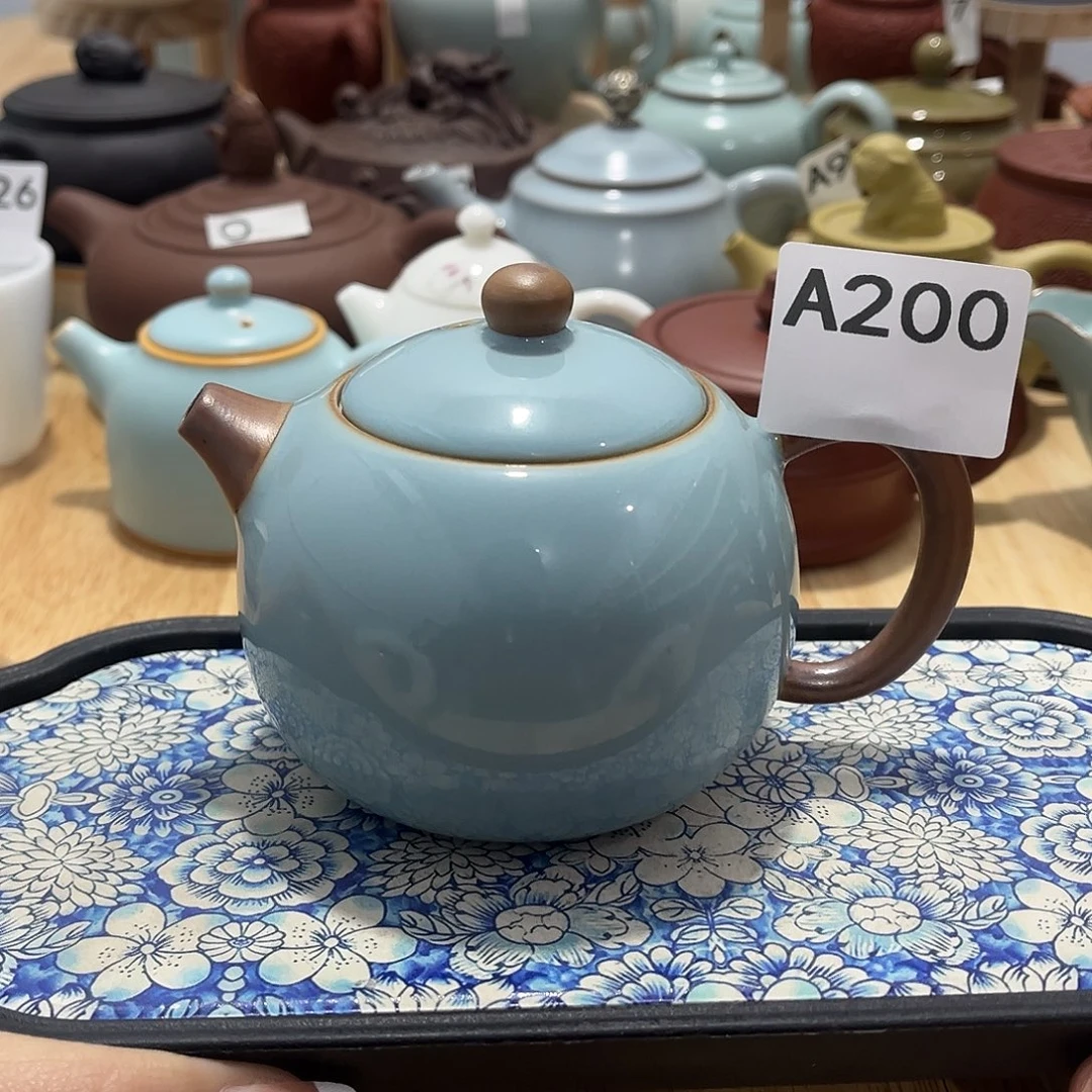 瓷片茶摆件工艺品摆件666
