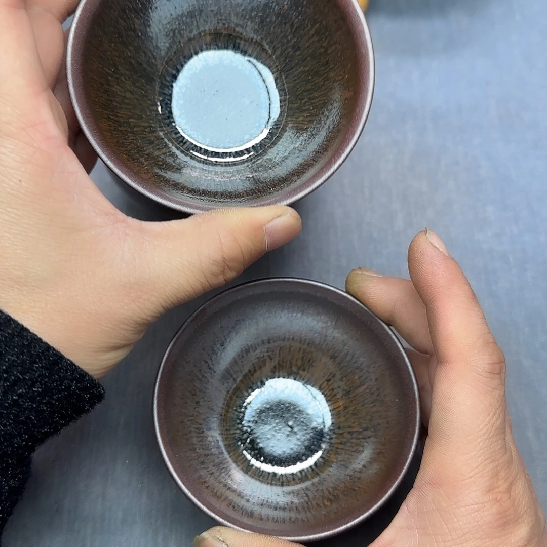 农***夫茶盏印春堂柴烧建盏