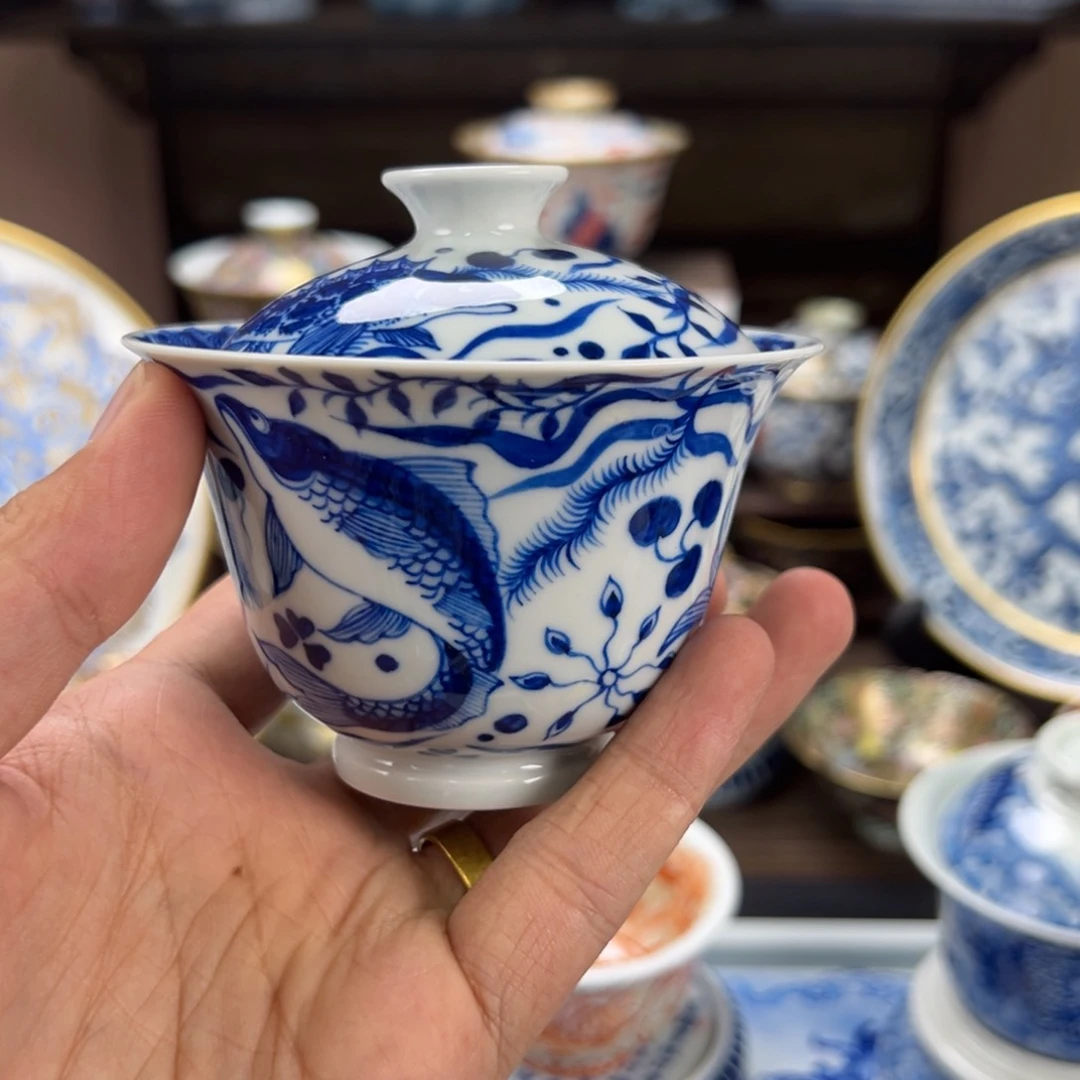 问***༇瓷片景德镇手工手绘陶瓷