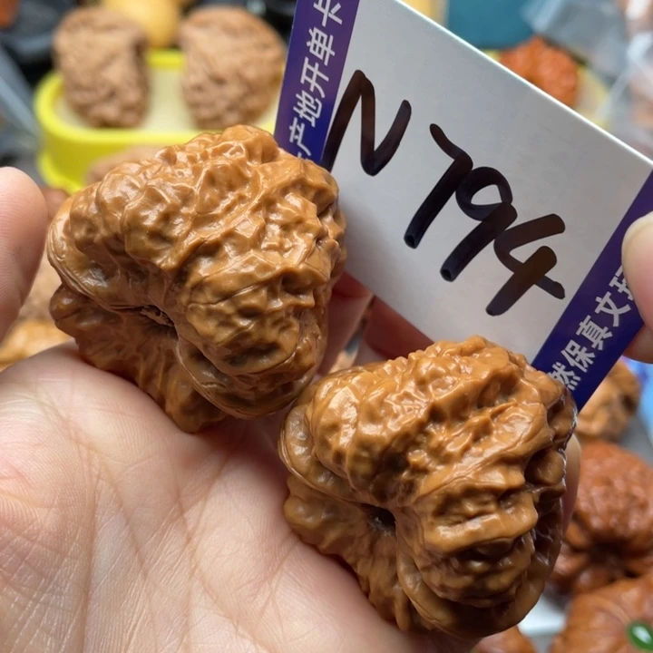 把件文玩核桃蛙蛙43尺