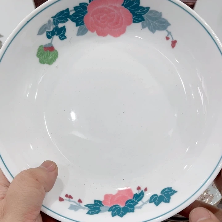 壶釉下五彩斑块八寸