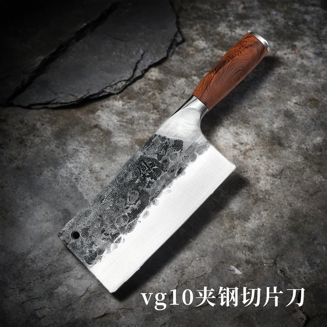 【师傅专属】周光兴手工锻打vg10夹钢切片刀锋利持久耐用易磨