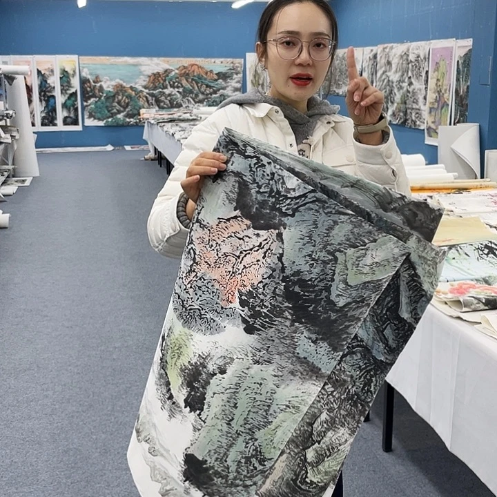 国画纯手绘国画作品