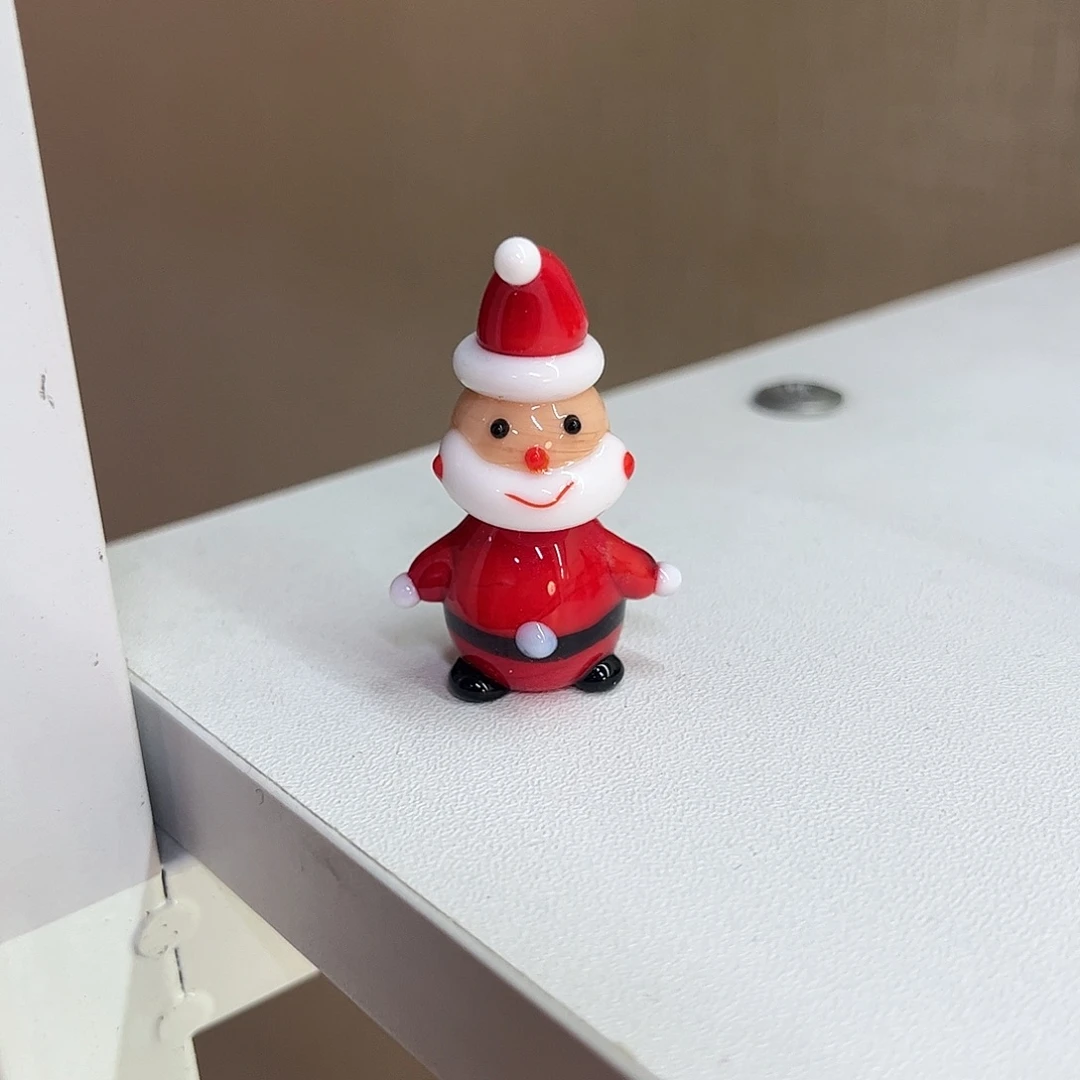 手工艺品琉璃圣诞老人
