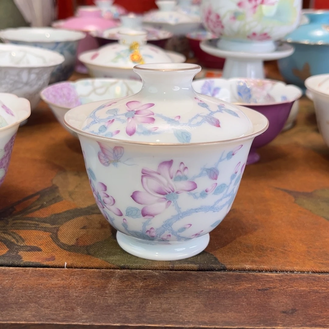景德镇纯手绘陶瓷茶具