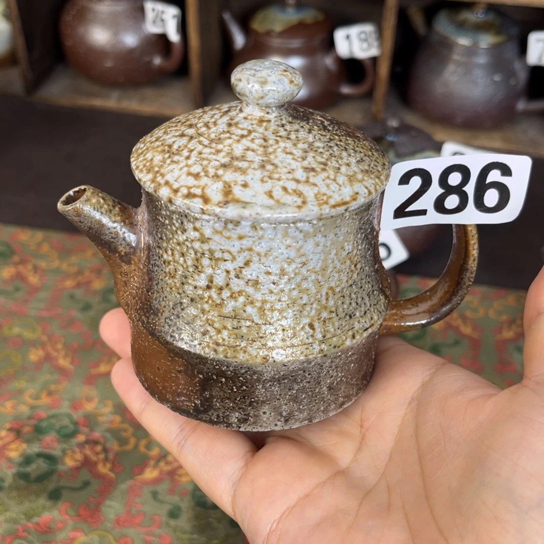 摆件柴烧茶器主人壶