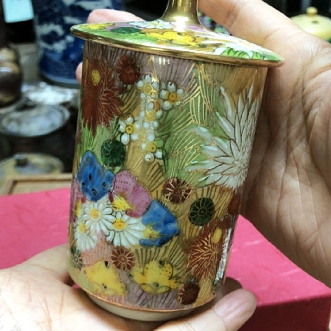 【闪购商品】碗九谷烧百花大容量