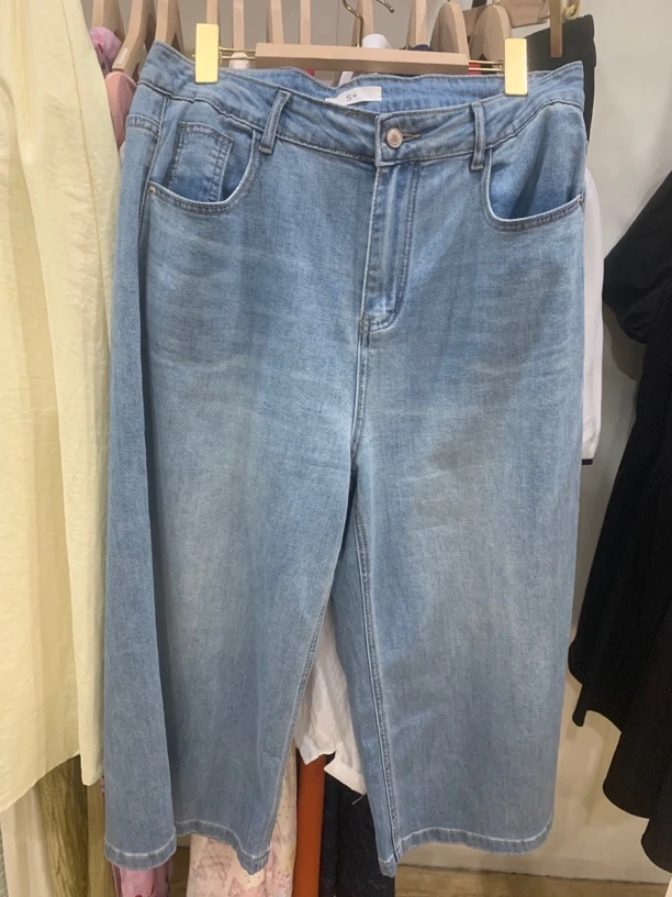 八分牛仔裤显瘦软牛仔夏季薄