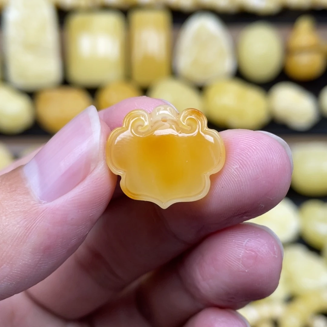 琥珀未镶嵌裸石琥珀蜜蜡