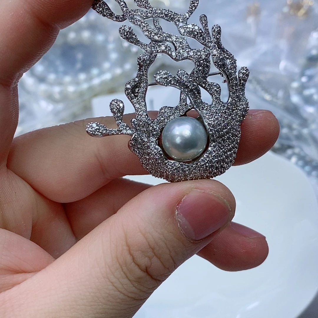 海水珍珠胸饰未镶嵌