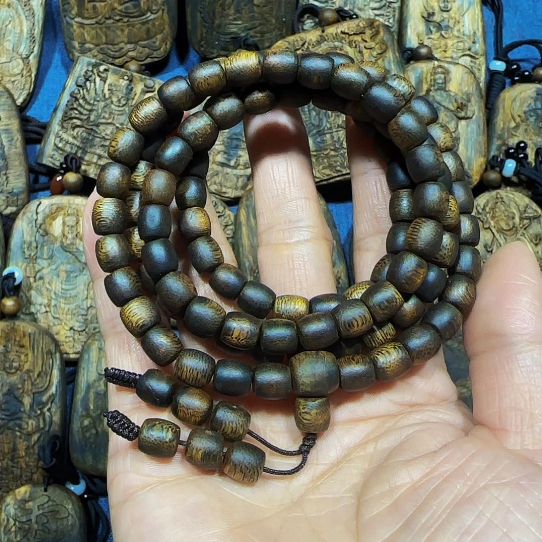 沉香沉香碎屑海南沉香白奇楠苹果珠27克