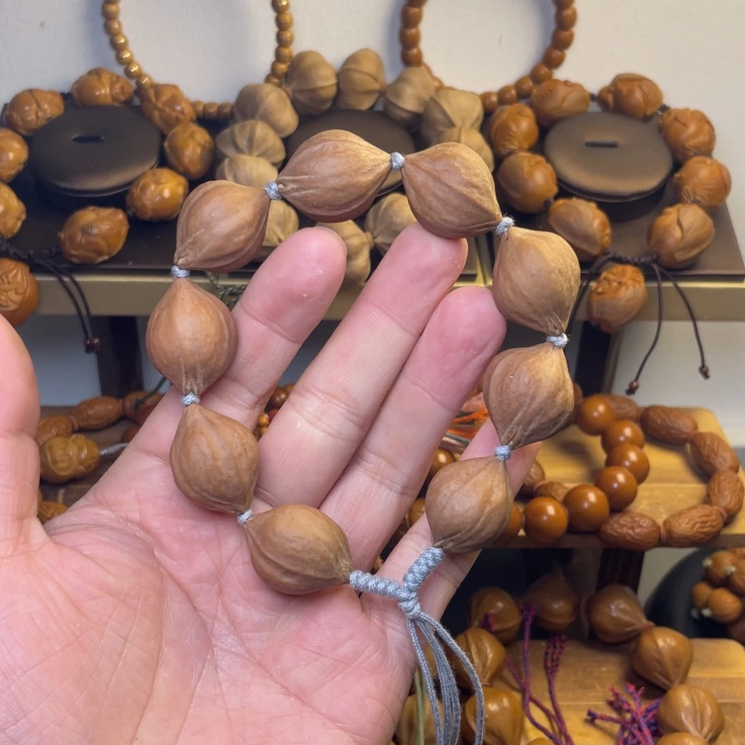 手串/手链橄榄核1927梅林红油核 微瑕