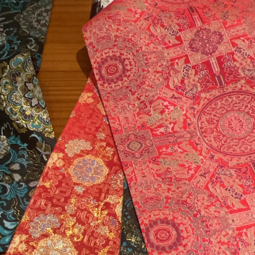 【福利】（C01到C200）国风宋锦织锦缎手工diy布料